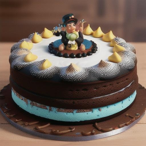 Black Russian Cake I