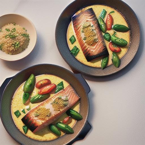 Baked Salmon Fillets Dijon
