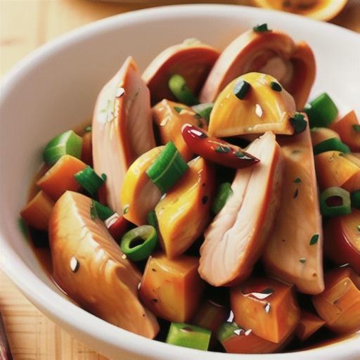 Skinny Spicy Ginger Chicken