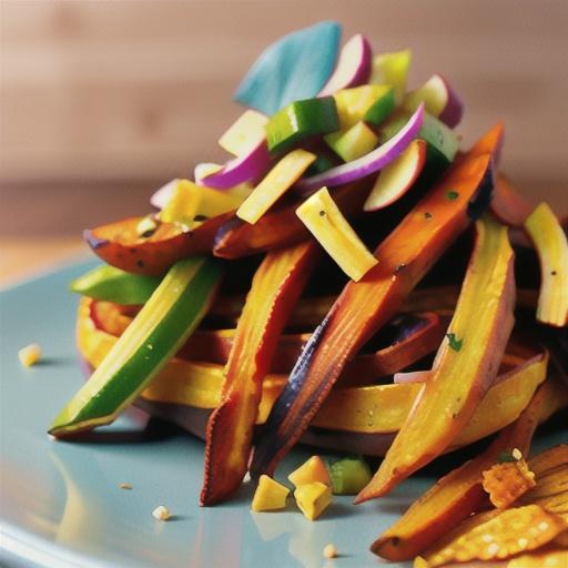 Taco Spiced Sweet Potato Fries