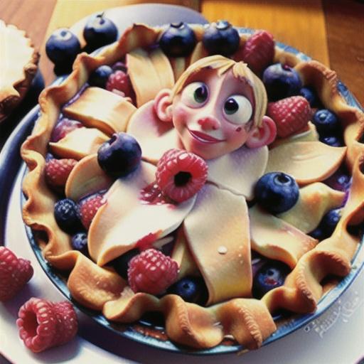 Blueberry Raspberry Lattice Pie