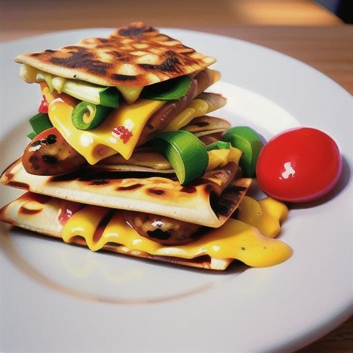 Spicy Breakfast Quesadillas