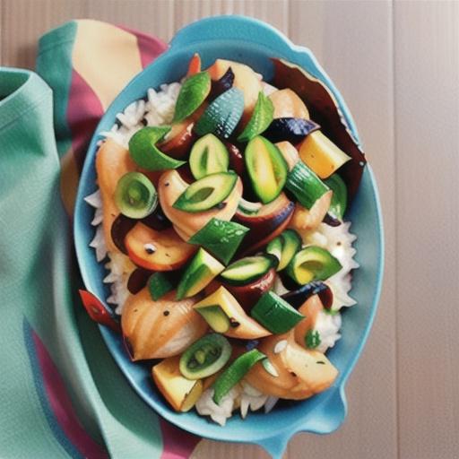 One-pan Thai coconut chicken and rice recipe