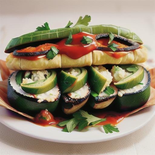 Easy felafel and feta roll recipe