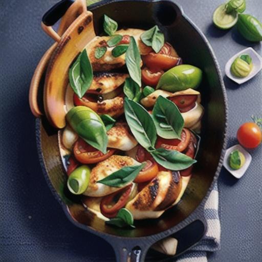 Easy Chicken Caprese