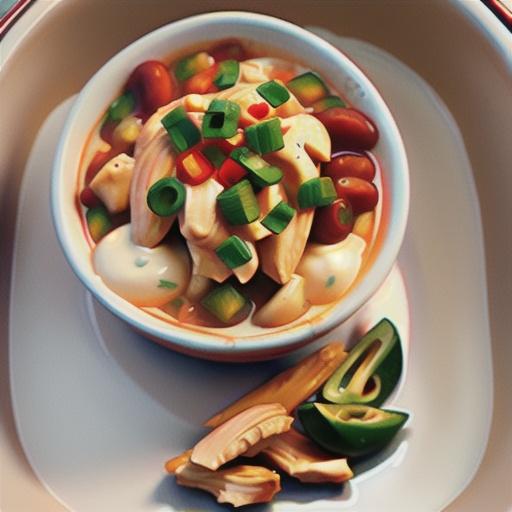 Slow Cooker Cream Cheese Chicken Chili