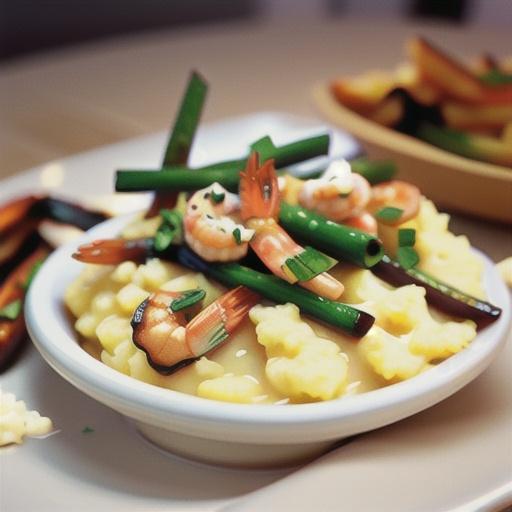 Garlic Shrimp and Cheesy Grits