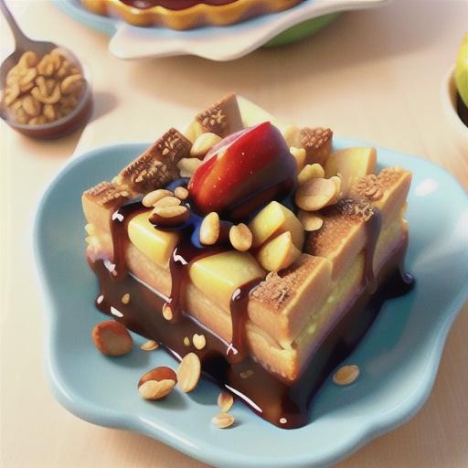 Caramel Apple Squares