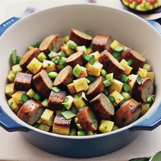 Easiest Sausage Stuffing