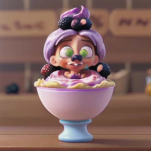 Blackberry Ice Cream