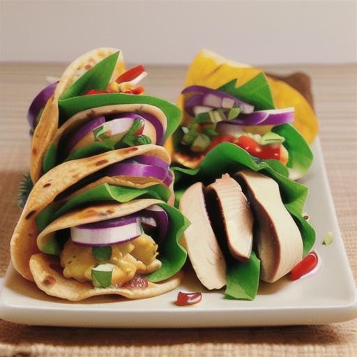 Middle Eastern beef and hummus wraps