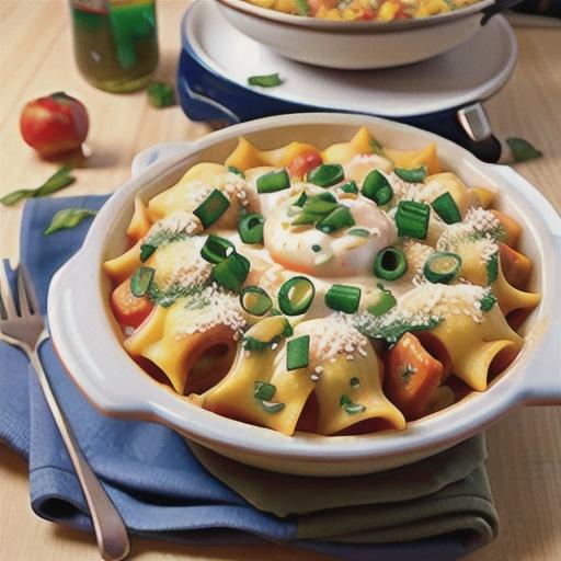 Slow-Cooker Cheesy Ravioli Casserole (Crowd Size)