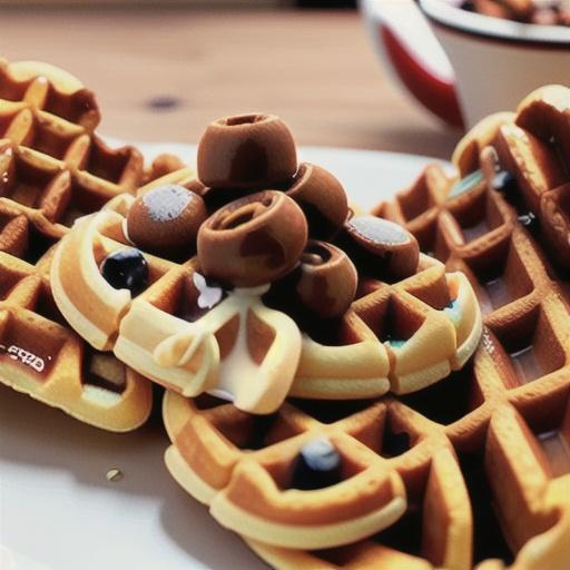 Easy Malted Waffles