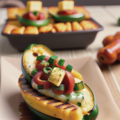 Grilled Stuffed Cornmeal Jalapeños