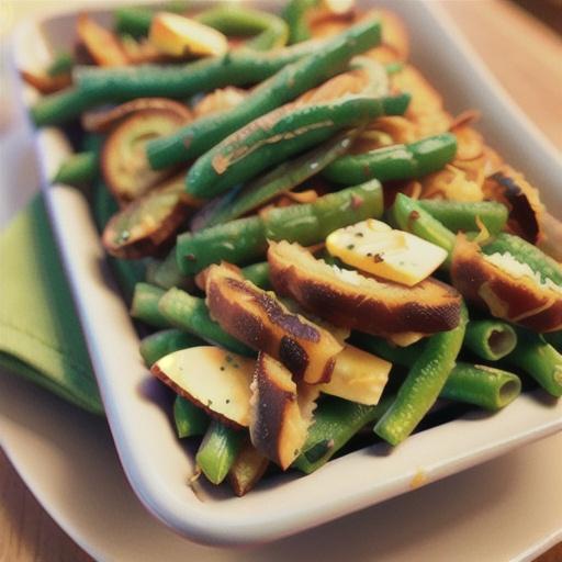 Gluten-Free Green Bean Casserole with Fried Onions