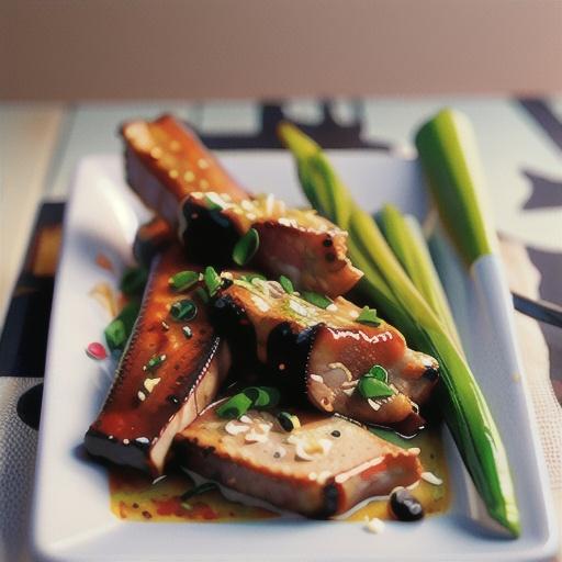 Spicy pork spare ribs