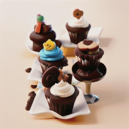 Triple-Chocolate Mini Cups (Cookie Exchange Quantity)