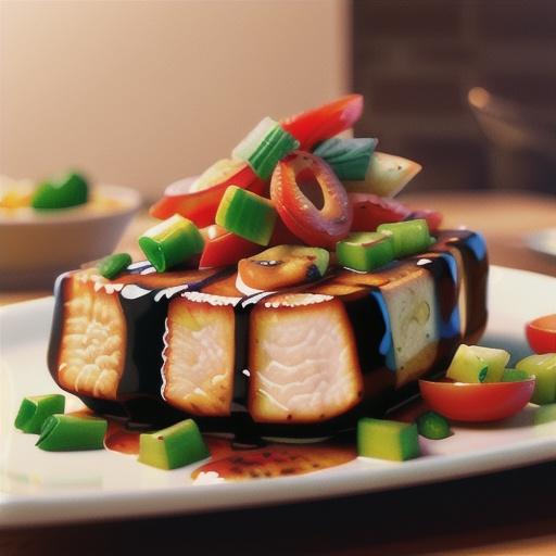 Marinated Tofu Steak for One