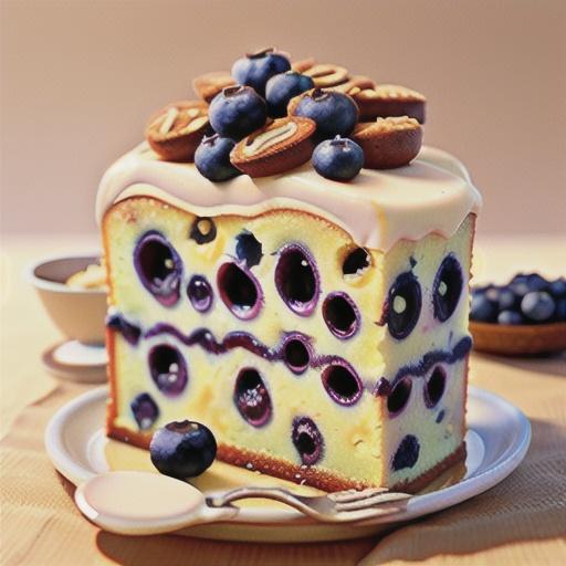 Blueberry-Lemon Breakfast Cake