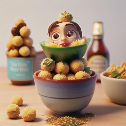 Mini Cheese Balls with Za’atar Seasoning