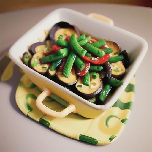 Lighter Green Bean and Portobello Mushroom Casserole