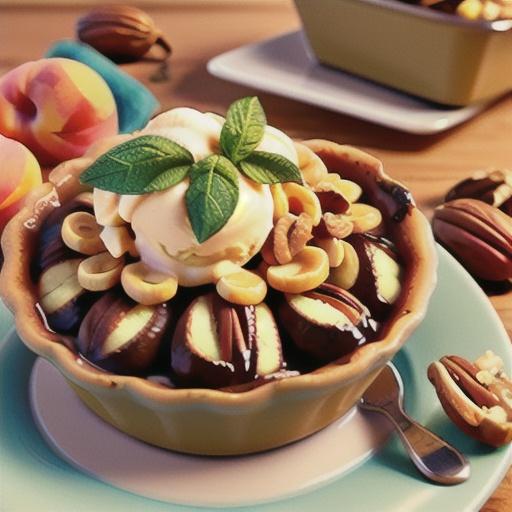 Sheila's Peach Cobbler with Pecans