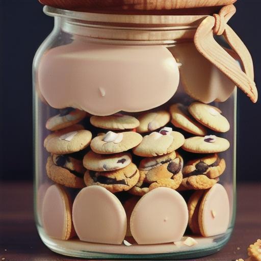 Raisin Crunch Cookie Mix in a Jar