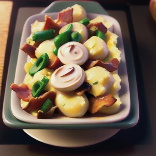 Garlic Mashed Potatoes with Roasted Garlic Cheddar and Bacon