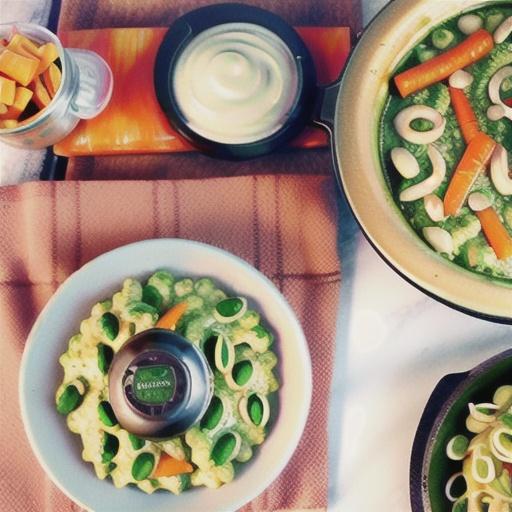 Pressure Cooker Pesto Chicken Tetrazzini