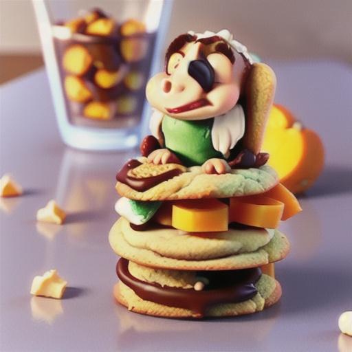 Gluten-free muesli cookies