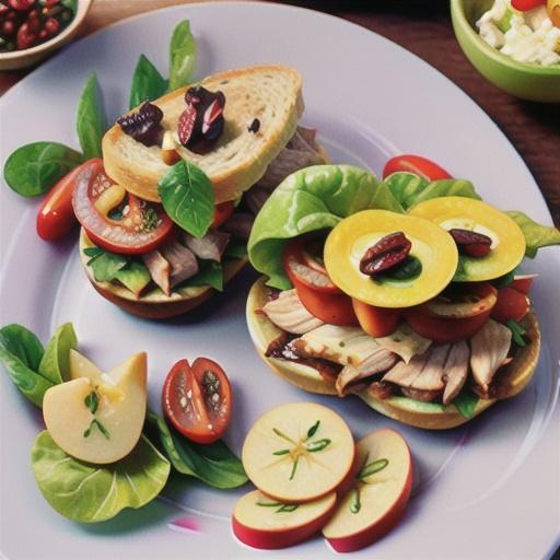 Curried Chicken Tea Sandwiches