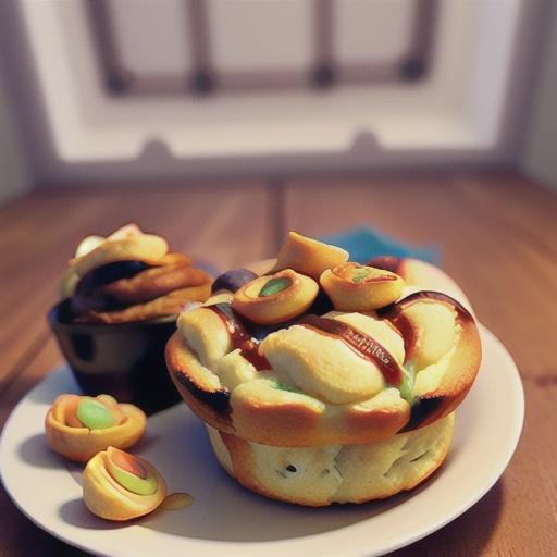 Portuguese Muffins - Bolo Levedo