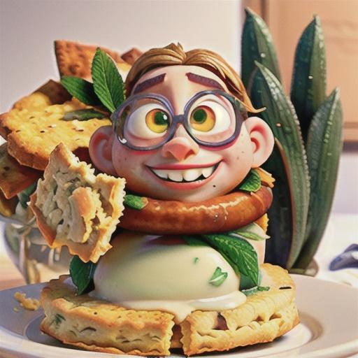 Cornmeal-Sage Biscuits with Sausage Gravy