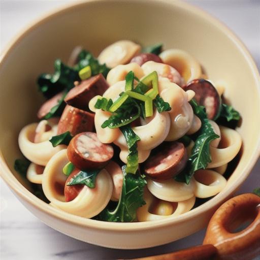Orecchiette Pasta with Sausage and Kale