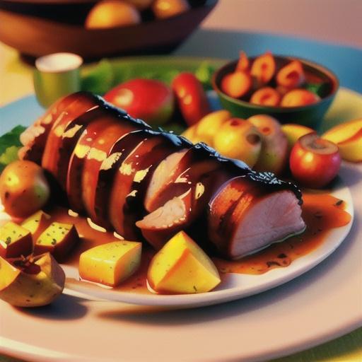 Cinnamon Pork Loin and Potatoes