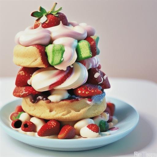 Easy Ice Cream Strawberry Shortcake