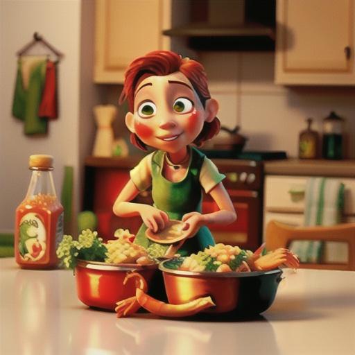 Microwave Shrimp Étouffée