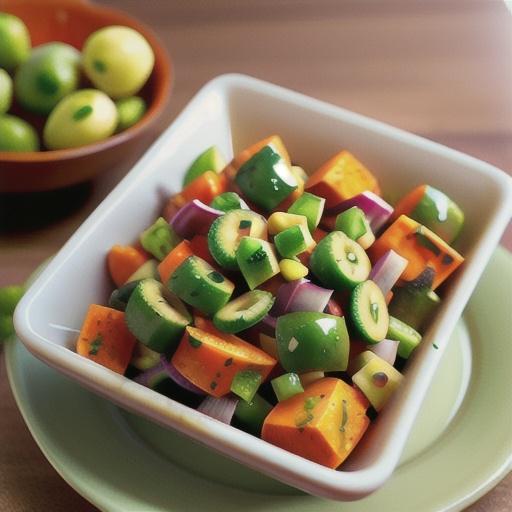 Poblano Sweet Potato Salad