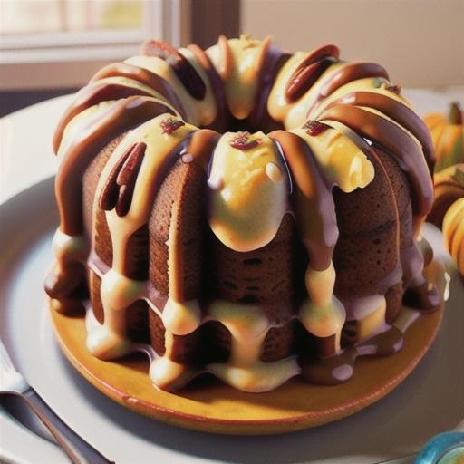 Pumpkin-Pecan Bundt Cake