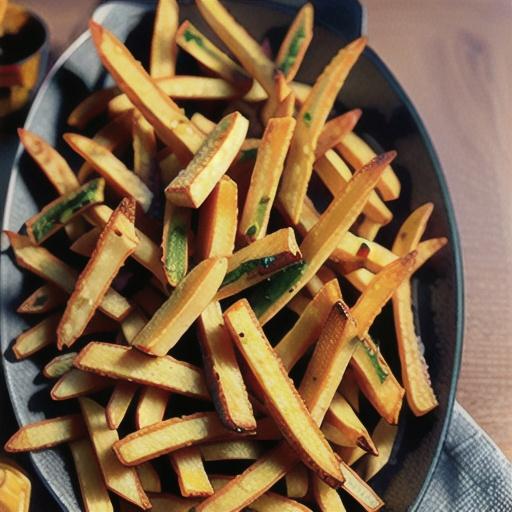 Homemade Crispy Seasoned French Fries