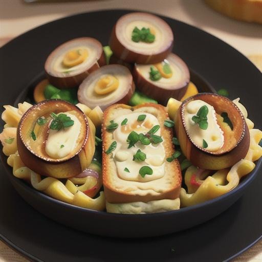 Cheese Onion Garlic Bread