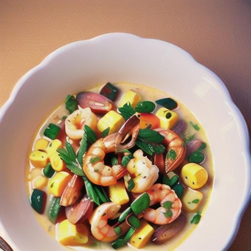 Scallop and Shrimp Chowder