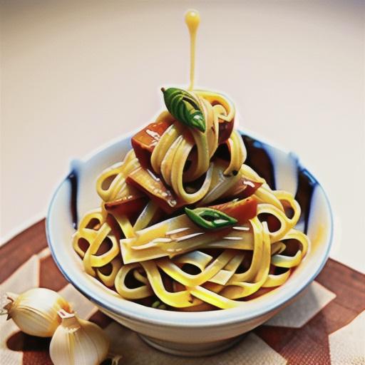 Angel hair pasta with garlic, oil and chilli