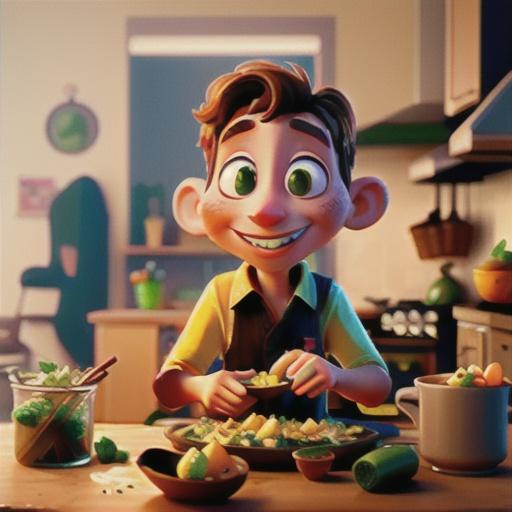 Potato-Basil Scramble