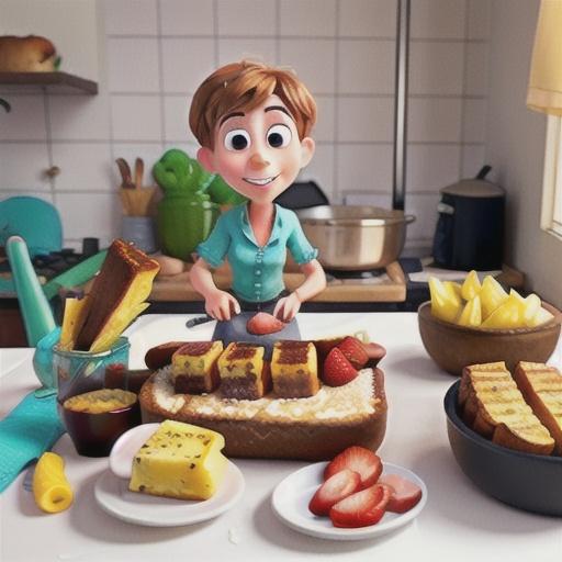 Baked Coconut French Toast