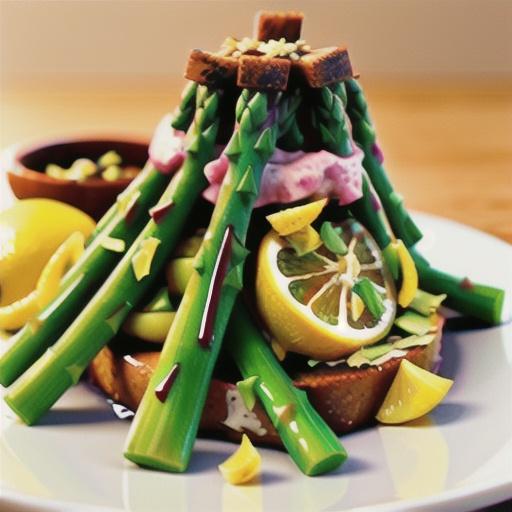 Lemon-Sesame Asparagus