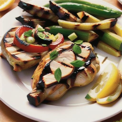Grilled Mediterranean-Inspired Citrus Chicken Thighs