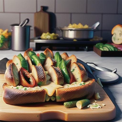 Cheese & garlic tear ’n’ share bread