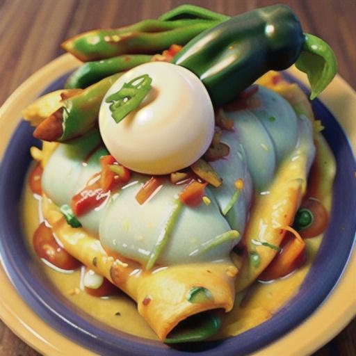 Hatch Chile Enchilada Pie