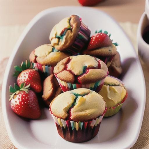 Gluten-Free Strawberry Muffins